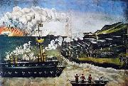 Niko Pirosmanashvili The Russo-Japanese War oil painting artist